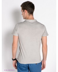 Мужская серая футболка-поло от Mezaguz