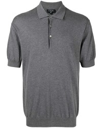 Мужская серая футболка-поло от N.Peal