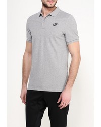 Мужская серая футболка-поло от Nike