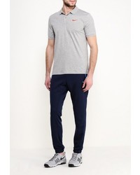 Мужская серая футболка-поло от Nike