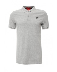 Мужская серая футболка-поло от Nike