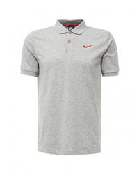 Мужская серая футболка-поло от Nike