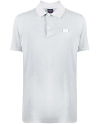 Мужская серая футболка-поло от Paul & Shark