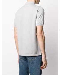 Мужская серая футболка-поло от Dondup