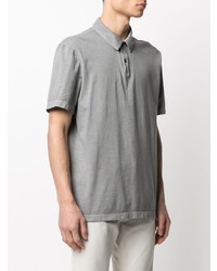 Мужская серая футболка-поло от James Perse
