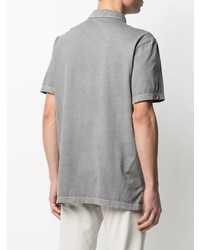 Мужская серая футболка-поло от James Perse
