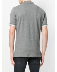 Мужская серая футболка-поло от Fay