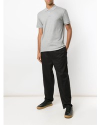 Мужская серая футболка-поло от OSKLEN