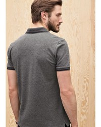 Мужская серая футболка-поло от s.Oliver