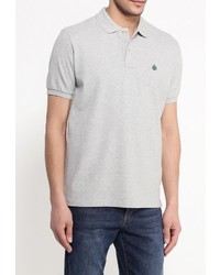 Мужская серая футболка-поло от SPRINGFIELD