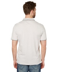 Мужская серая футболка-поло от Tom Tailor