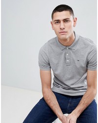 Мужская серая футболка-поло от Tommy Jeans