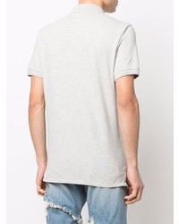 Мужская серая футболка-поло от Just Cavalli