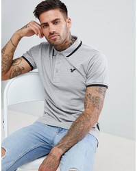 Мужская серая футболка-поло от Voi Jeans
