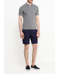 Мужская серая футболка-поло от Woolrich