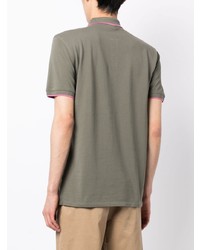 Мужская серая футболка-поло от PS Paul Smith