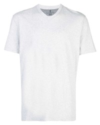 Мужская серая футболка с v-образным вырезом от Brunello Cucinelli