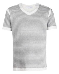 Мужская серая футболка с v-образным вырезом от Private Stock