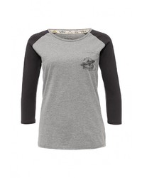 Женская серая футболка с длинным рукавом от Billabong