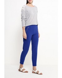 Женская серая футболка с длинным рукавом от Broadway