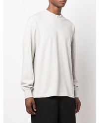 Мужская серая футболка с длинным рукавом от Han Kjobenhavn