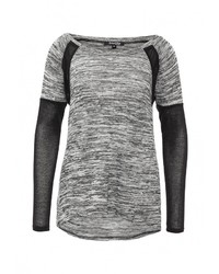 Женская серая футболка с длинным рукавом от Stella