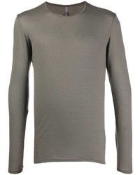 Мужская серая футболка с длинным рукавом от Veilance