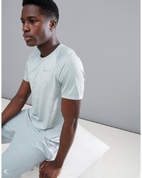 Мужская серая футболка с круглым вырезом с камуфляжным принтом от Nike Running
