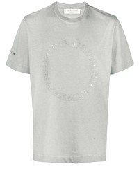 Мужская серая футболка с круглым вырезом с принтом от 1017 Alyx 9Sm