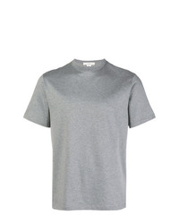 Мужская серая футболка с круглым вырезом с принтом от Golden Goose Deluxe Brand