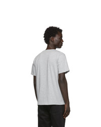 Мужская серая футболка с круглым вырезом с принтом от Saturdays Nyc