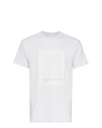 Мужская серая футболка с круглым вырезом с принтом от Just A T-Shirt