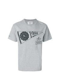 Мужская серая футболка с круглым вырезом с принтом от Neighborhood