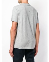 Мужская серая футболка с круглым вырезом с принтом от Ps By Paul Smith