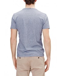 Мужская серая футболка с круглым вырезом с принтом от s.Oliver