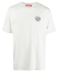 Мужская серая футболка с круглым вырезом от 032c