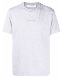Мужская серая футболка с круглым вырезом от 1017 Alyx 9Sm