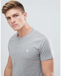 Мужская серая футболка с круглым вырезом от Abercrombie & Fitch