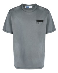 Мужская серая футболка с круглым вырезом от AFFIX