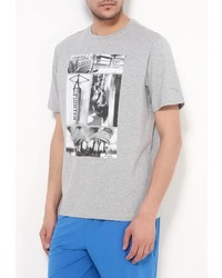 Мужская серая футболка с круглым вырезом от Anta