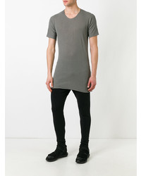 Мужская серая футболка с круглым вырезом от Label Under Construction