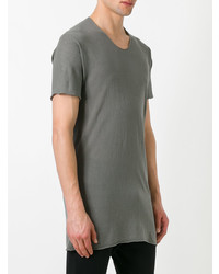 Мужская серая футболка с круглым вырезом от Label Under Construction