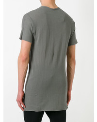 Мужская серая футболка с круглым вырезом от Label Under Construction