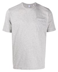 Мужская серая футболка с круглым вырезом от Aspesi