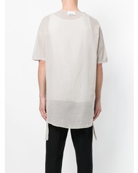 Мужская серая футболка с круглым вырезом от Lost & Found Rooms