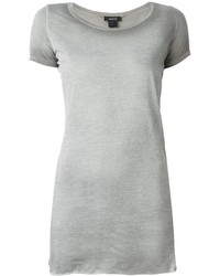 Женская серая футболка с круглым вырезом от Avant Toi