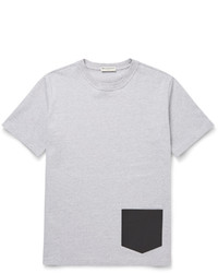 Мужская серая футболка с круглым вырезом от Balenciaga