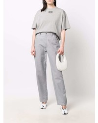 Мужская серая футболка с круглым вырезом от VTMNTS