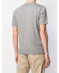 Мужская серая футболка с круглым вырезом от Aspesi