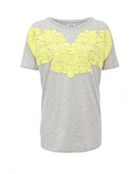 Женская серая футболка с круглым вырезом от BeaYukMui